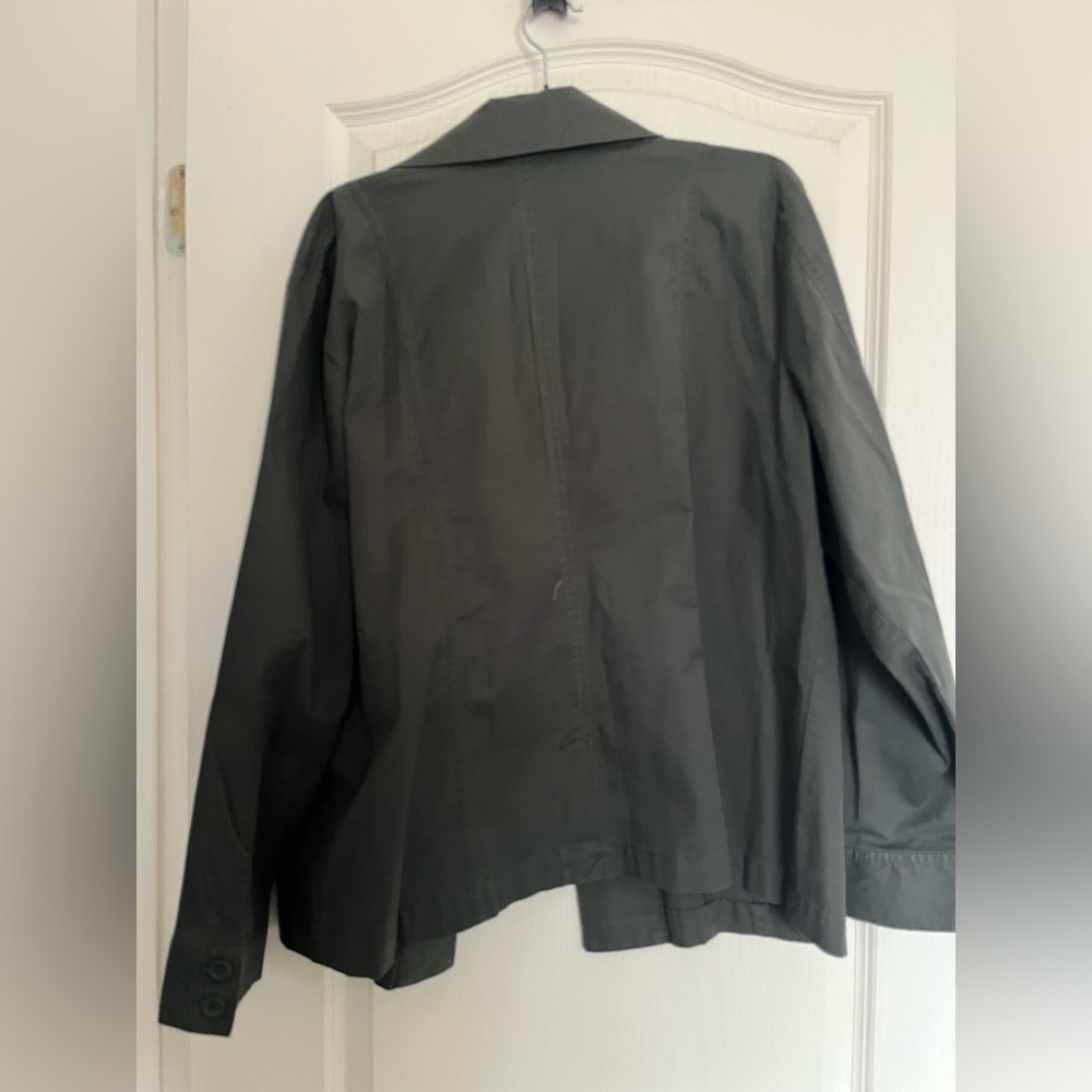 Davina jacket. Dark gray. Button up. XL. - Picture 2 of 6